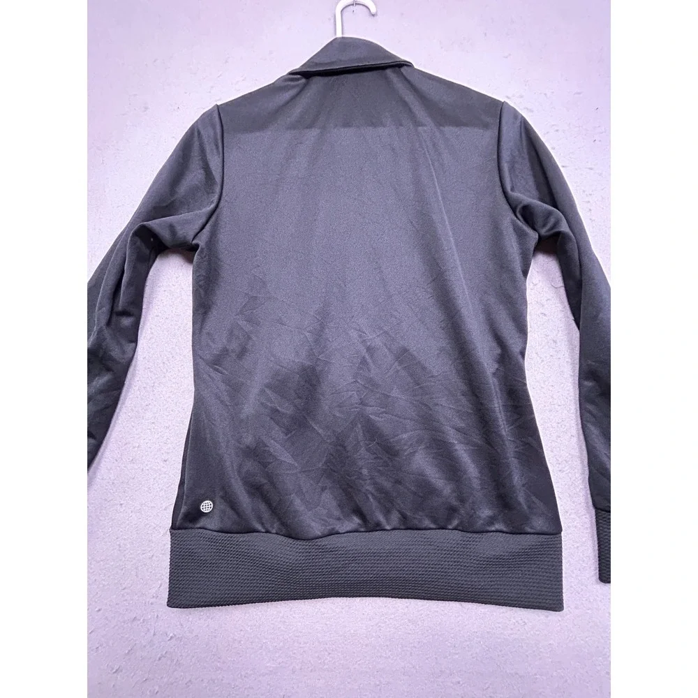 Adidas HA3395 Track Jacket Recycled Polyester Black Medium Womens